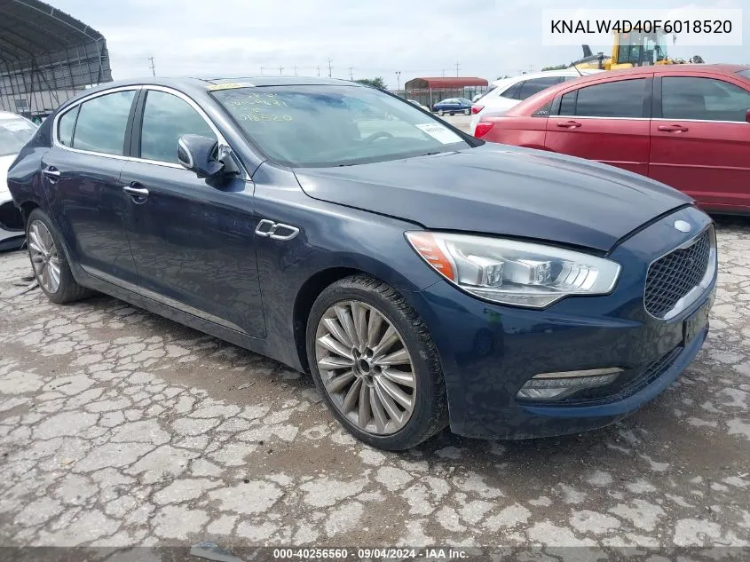 2015 Kia K900 VIN: KNALW4D40F6018520 Lot: 40256560