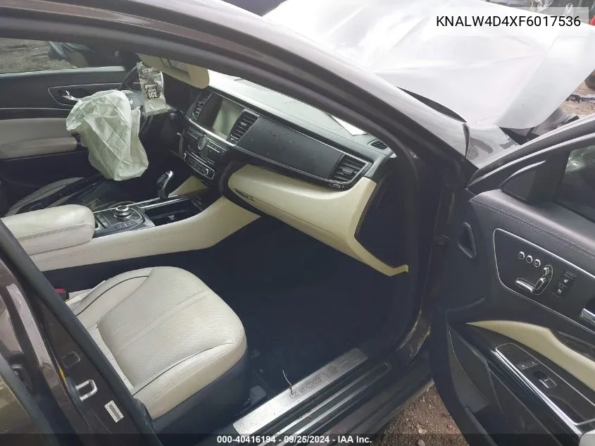 KNALW4D4XF6017536 2015 Kia K900 Luxury