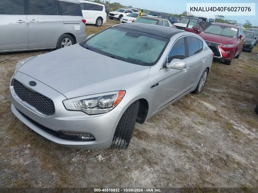 KNALU4D40F6027076 2015 Kia K900