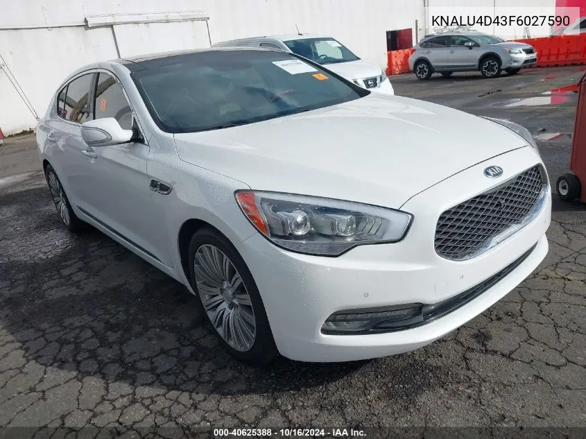 KNALU4D43F6027590 2015 Kia K900 Premium