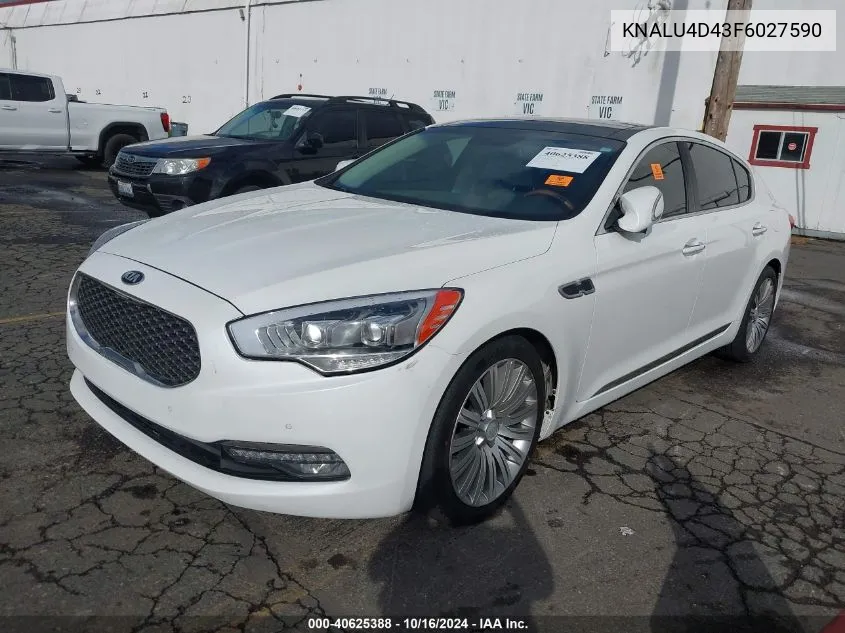 KNALU4D43F6027590 2015 Kia K900 Premium