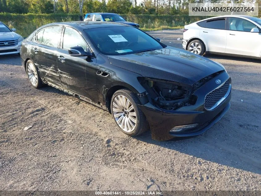 KNALU4D42F6027564 2015 Kia K900 Premium