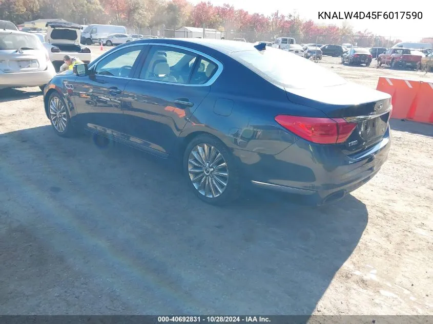 KNALW4D45F6017590 2015 Kia K900