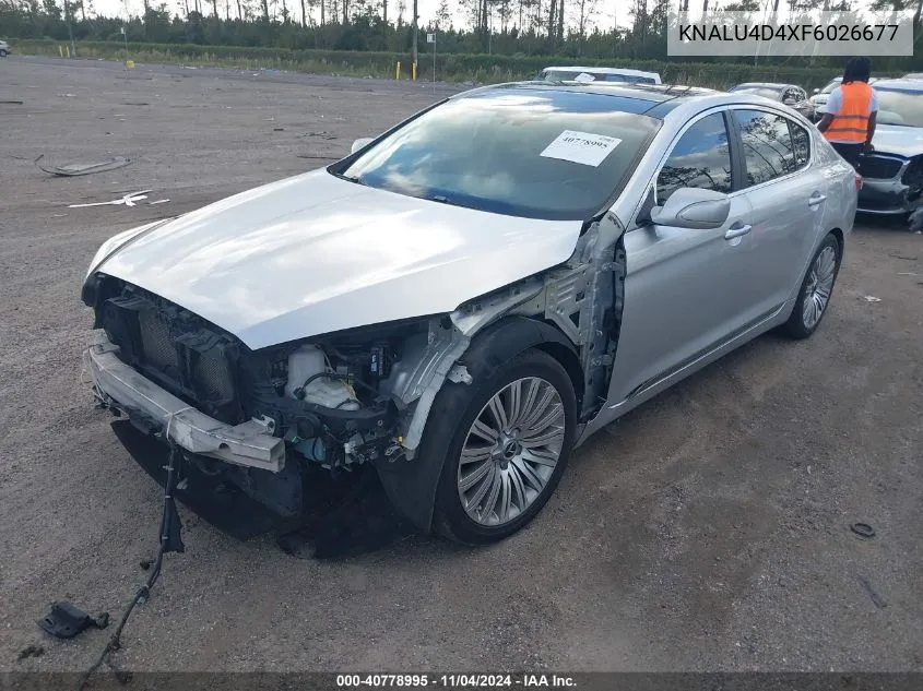 KNALU4D4XF6026677 2015 Kia K900 Premium