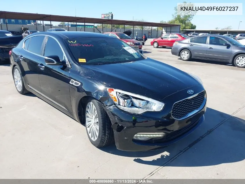 2015 Kia K900 Premium VIN: KNALU4D49F6027237 Lot: 40856860