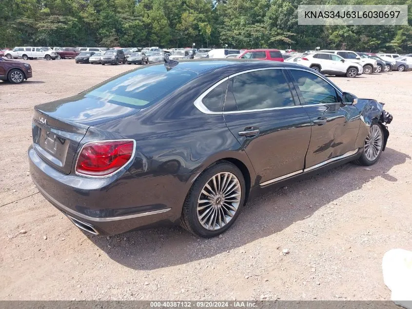 2020 Kia K900 Luxury VIN: KNAS34J63L6030697 Lot: 40387132