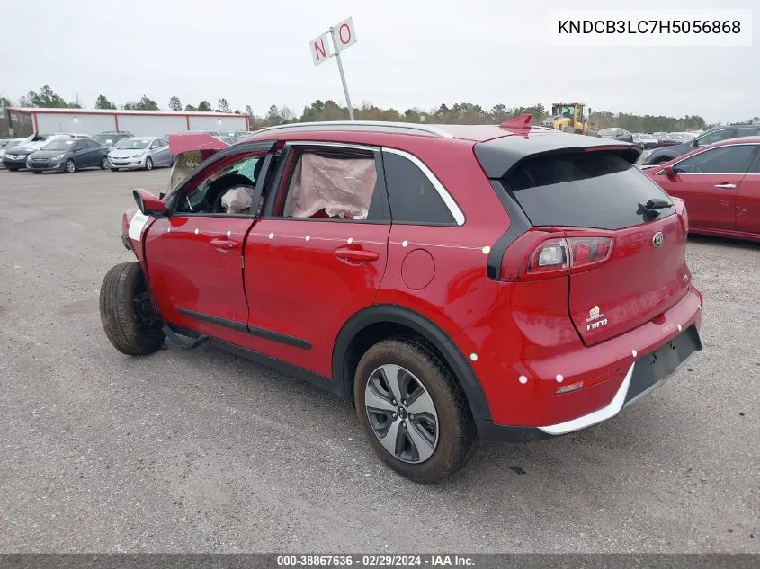 KNDCB3LC7H5056868 2017 Kia Niro Lx