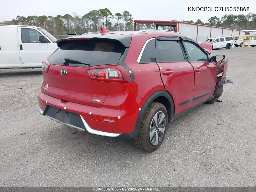 KNDCB3LC7H5056868 2017 Kia Niro Lx