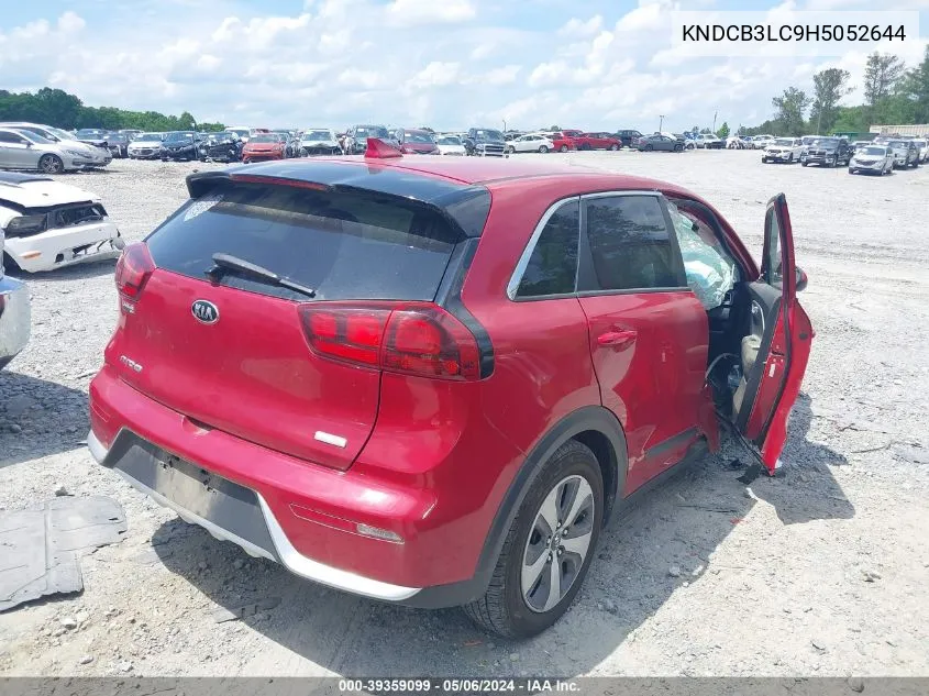 2017 Kia Niro Fe VIN: KNDCB3LC9H5052644 Lot: 39359099