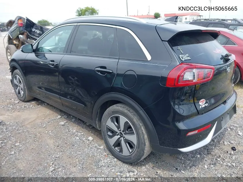 2017 Kia Niro Ex VIN: KNDCC3LC9H5065665 Lot: 39857307