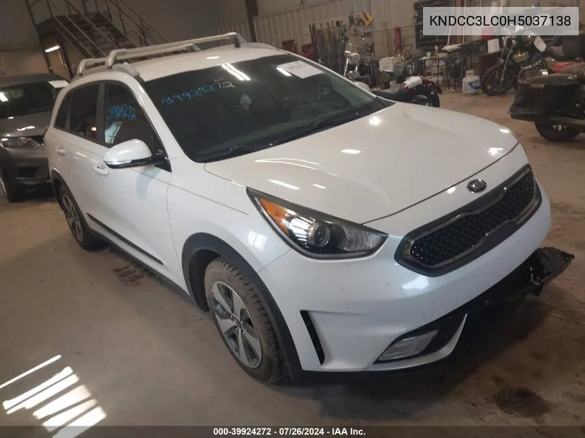 2017 Kia Niro Ex VIN: KNDCC3LC0H5037138 Lot: 39924272