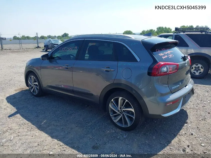 2017 Kia Niro Touring VIN: KNDCE3LCXH5045399 Lot: 40025809