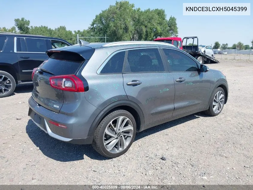 KNDCE3LCXH5045399 2017 Kia Niro Touring