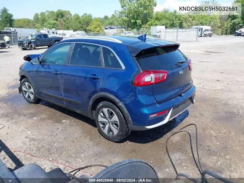 KNDCB3LC5H5032651 2017 Kia Niro Lx