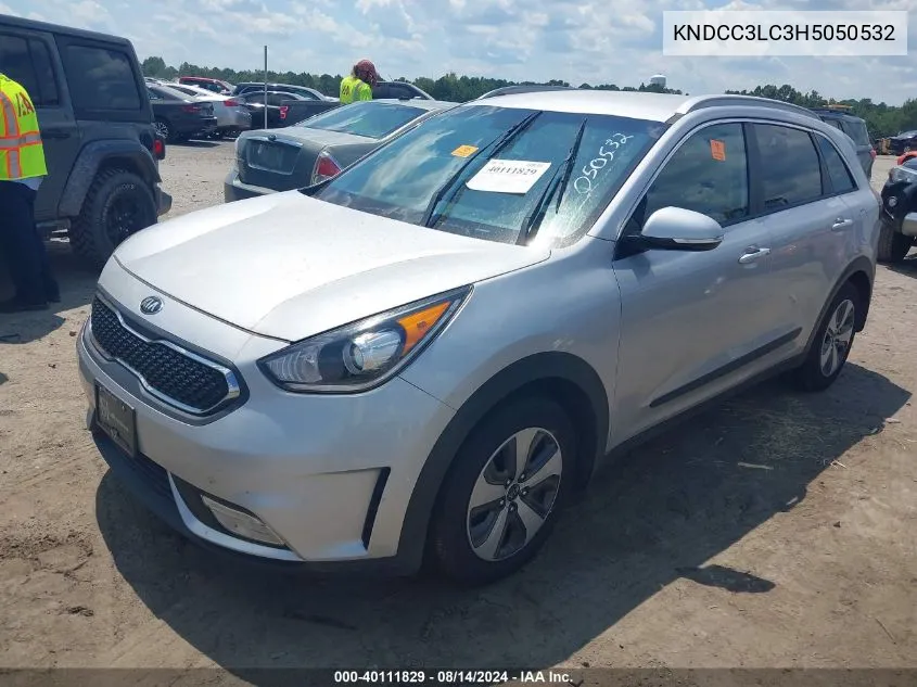 KNDCC3LC3H5050532 2017 Kia Niro Ex