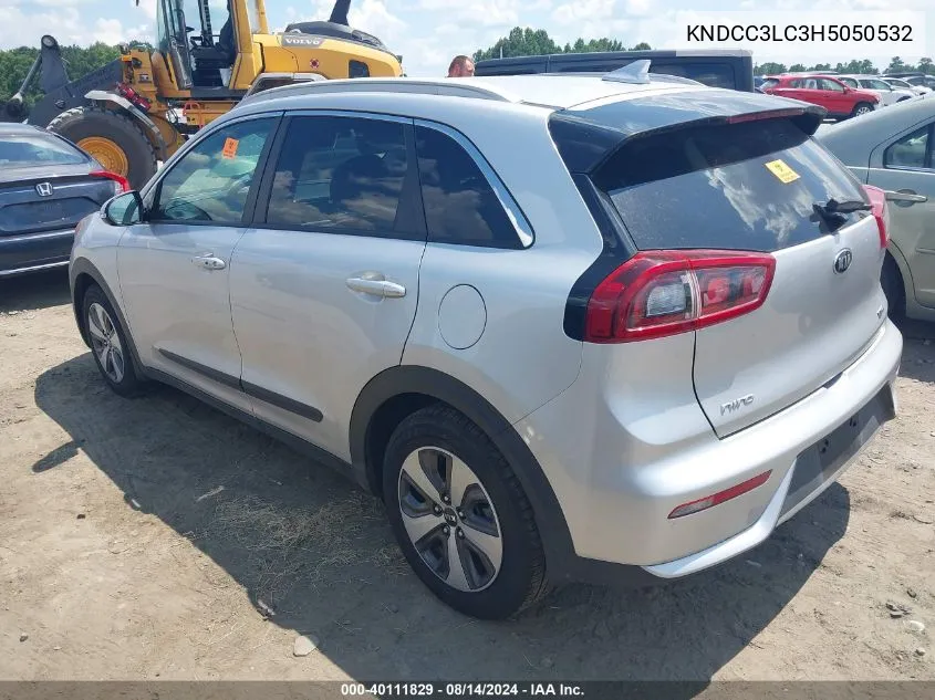 KNDCC3LC3H5050532 2017 Kia Niro Ex