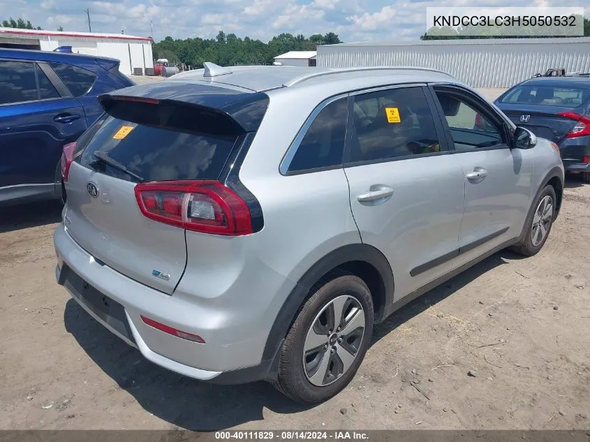 2017 Kia Niro Ex VIN: KNDCC3LC3H5050532 Lot: 40111829