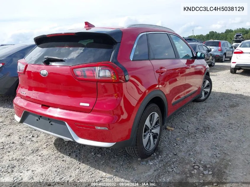 KNDCC3LC4H5038129 2017 Kia Niro Ex