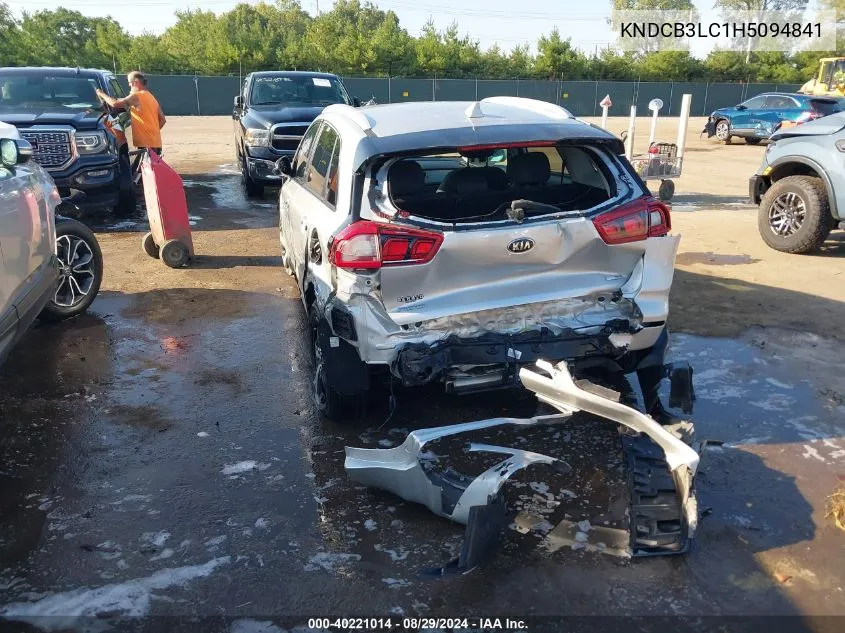 KNDCB3LC1H5094841 2017 Kia Niro Lx