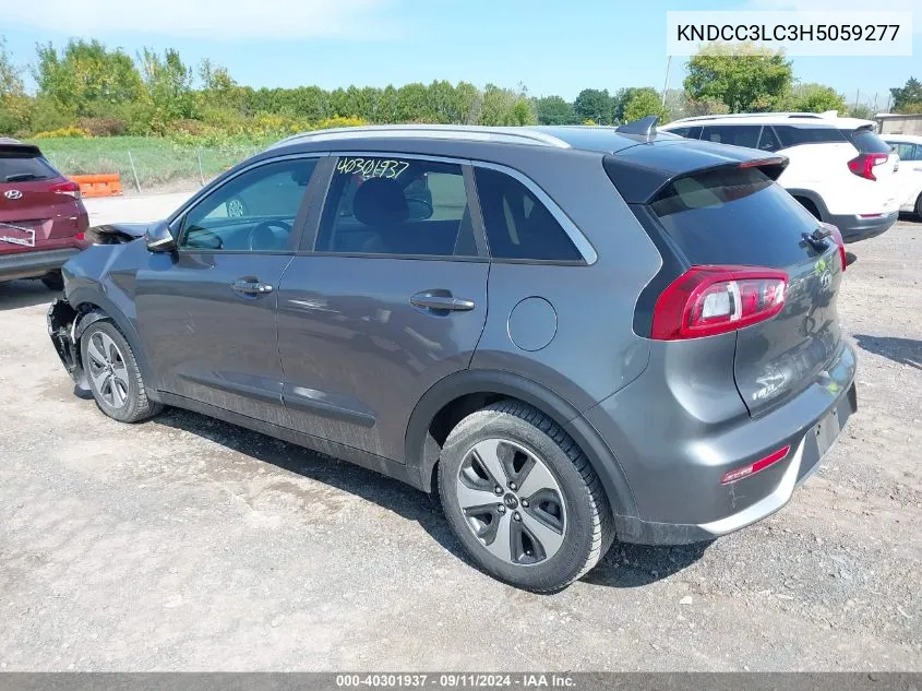 KNDCC3LC3H5059277 2017 Kia Niro Ex