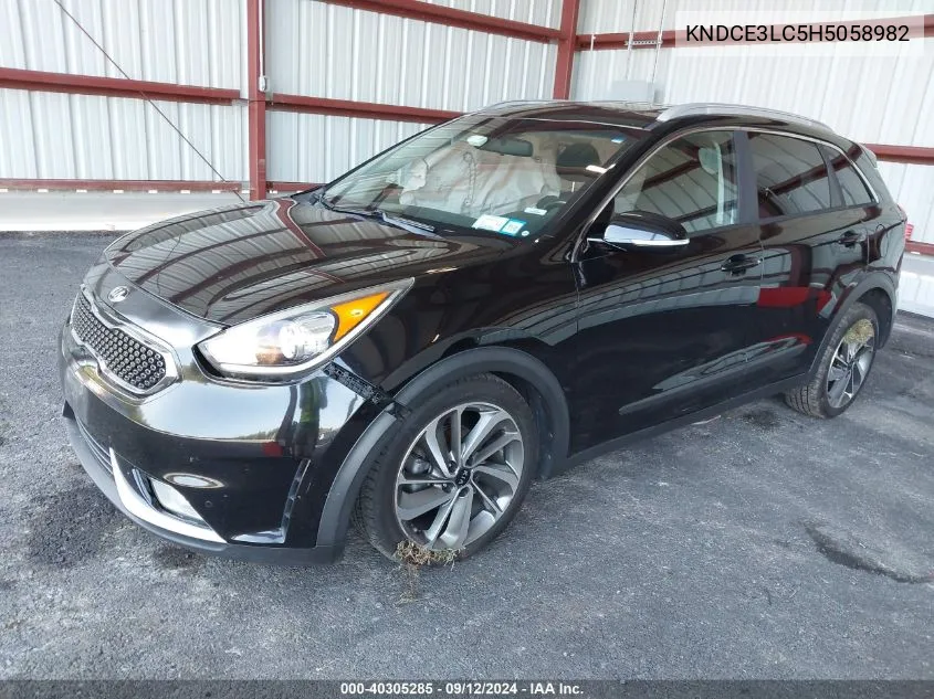 2017 Kia Niro Ex Touring VIN: KNDCE3LC5H5058982 Lot: 40305285