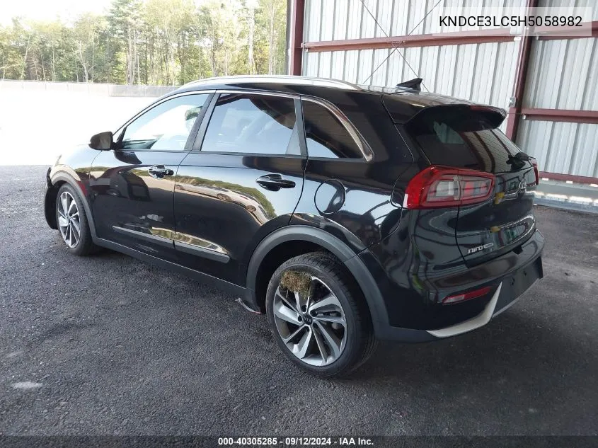 2017 Kia Niro Ex Touring VIN: KNDCE3LC5H5058982 Lot: 40305285