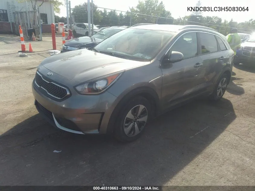 2017 Kia Niro Lx VIN: KNDCB3LC3H5083064 Lot: 40310663