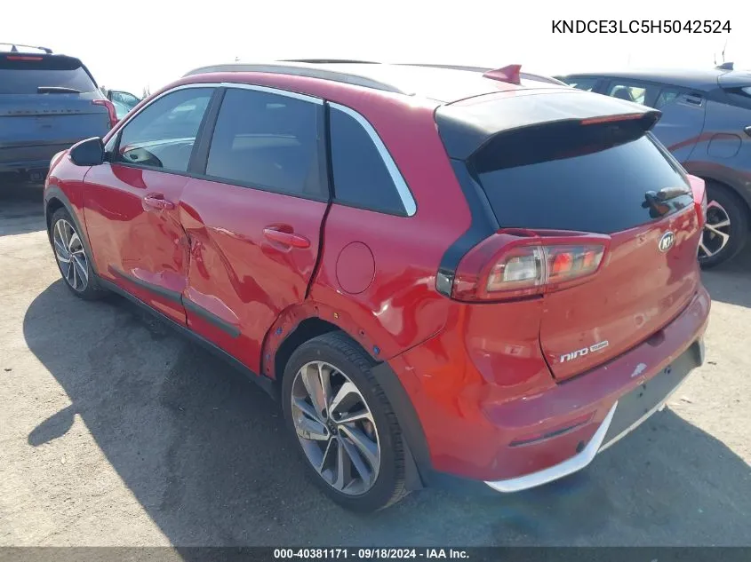 KNDCE3LC5H5042524 2017 Kia Niro Touring