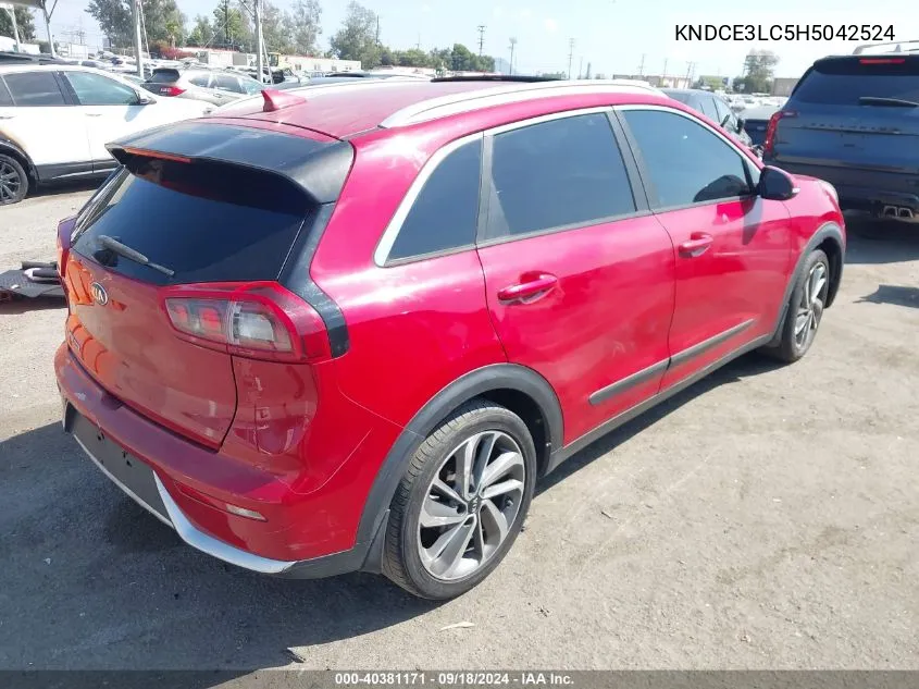 KNDCE3LC5H5042524 2017 Kia Niro Touring