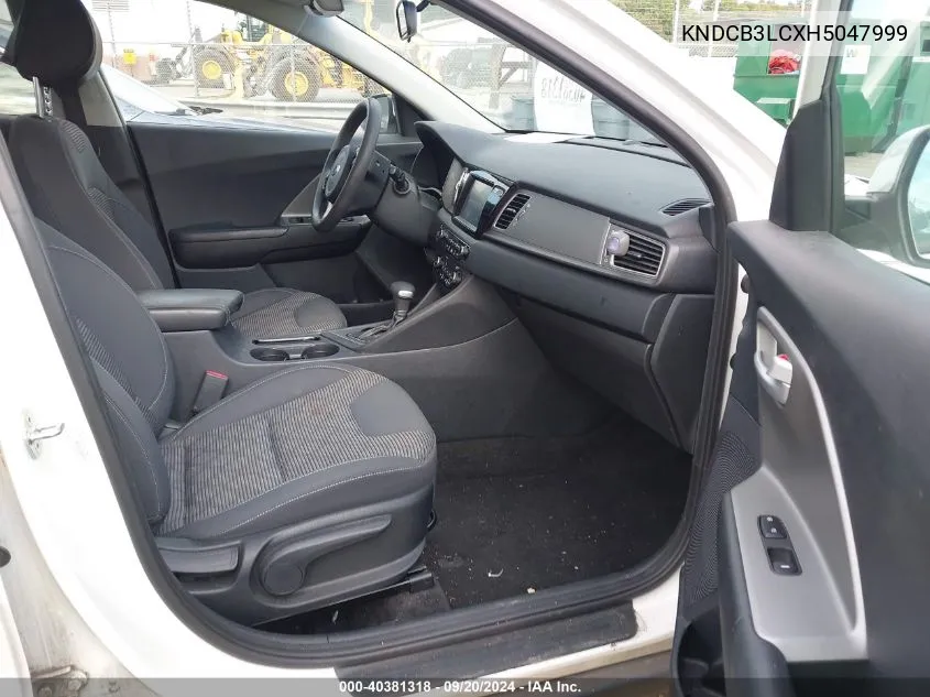 KNDCB3LCXH5047999 2017 Kia Niro Lx