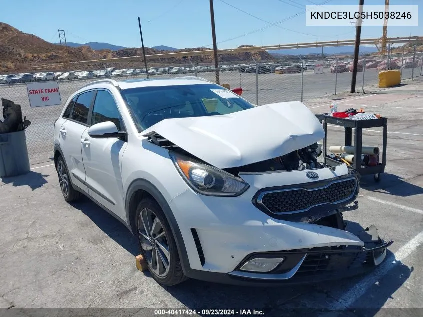 2017 Kia Niro Touring VIN: KNDCE3LC5H5038246 Lot: 40417424