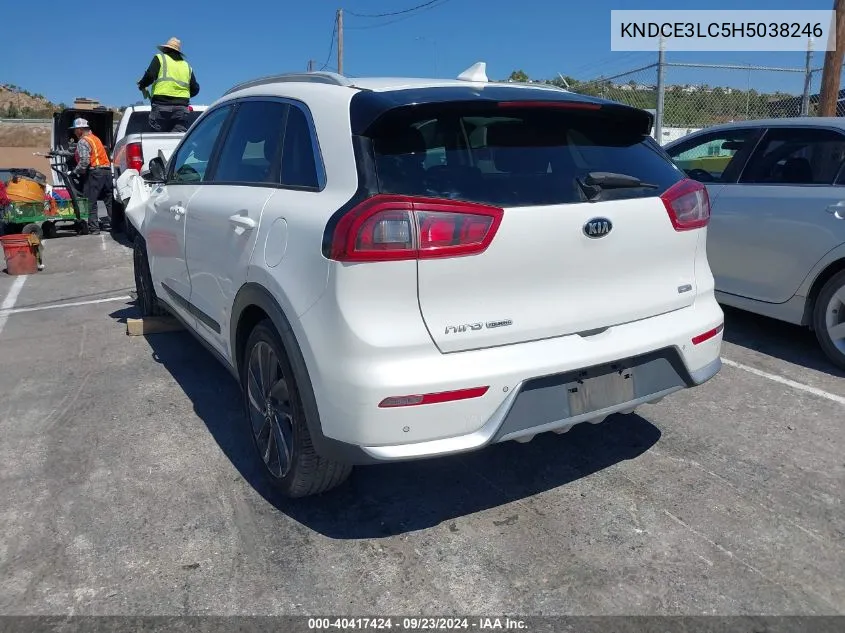 2017 Kia Niro Touring VIN: KNDCE3LC5H5038246 Lot: 40417424