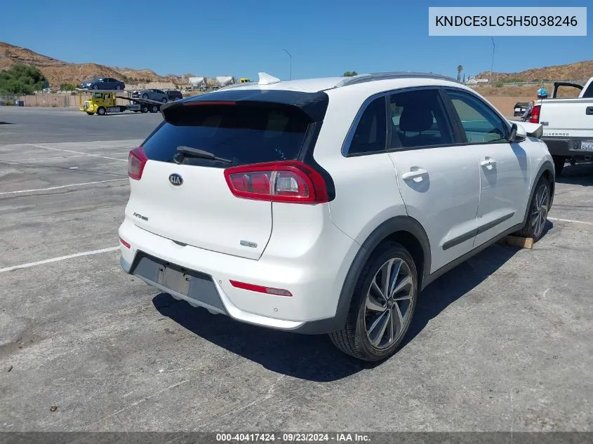 2017 Kia Niro Touring VIN: KNDCE3LC5H5038246 Lot: 40417424