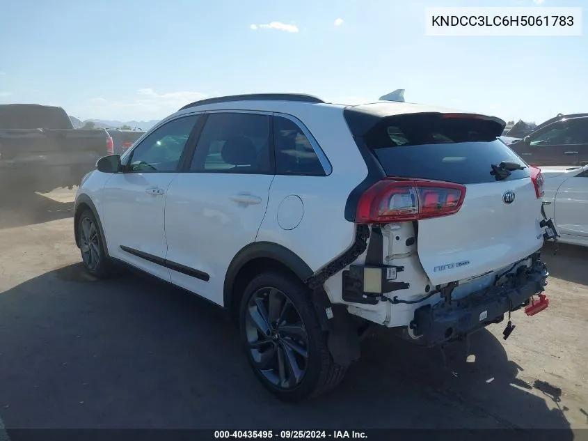 2017 Kia Niro Ex VIN: KNDCC3LC6H5061783 Lot: 40435495