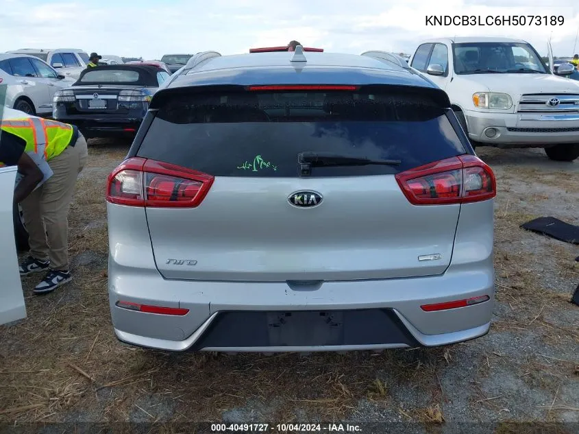 2017 Kia Niro Lx VIN: KNDCB3LC6H5073189 Lot: 40491727