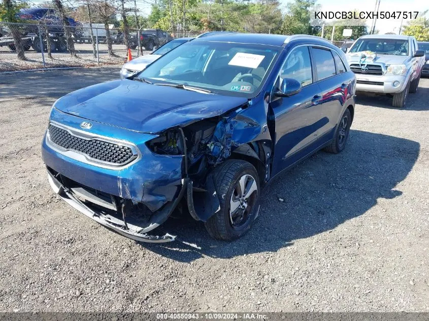 2017 Kia Niro Lx VIN: KNDCB3LCXH5047517 Lot: 40550943