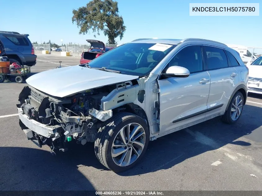 KNDCE3LC1H5075780 2017 Kia Niro Touring