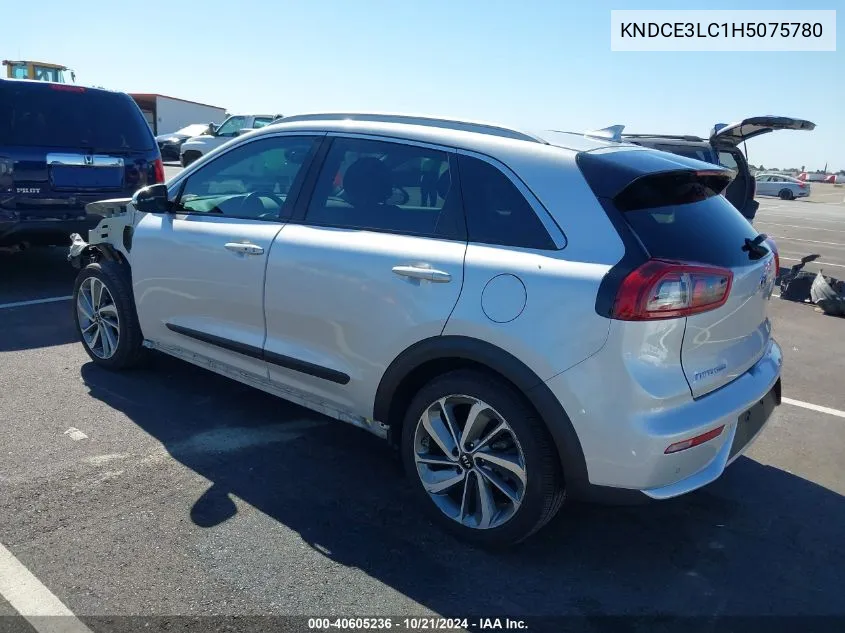 2017 Kia Niro Touring VIN: KNDCE3LC1H5075780 Lot: 40605236