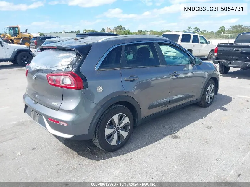 2017 Kia Niro Lx VIN: KNDCB3LC3H5054731 Lot: 40612973