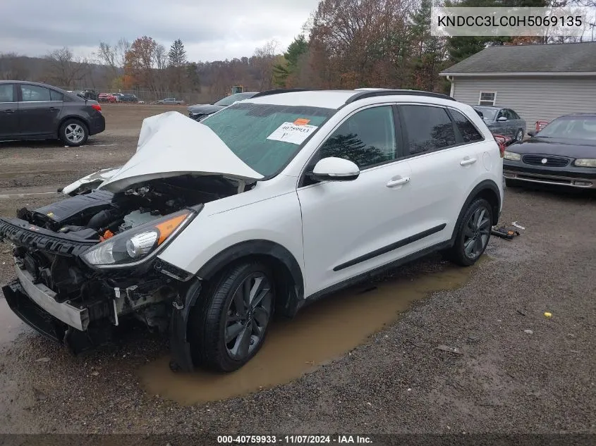 2017 Kia Niro Ex VIN: KNDCC3LC0H5069135 Lot: 40759933