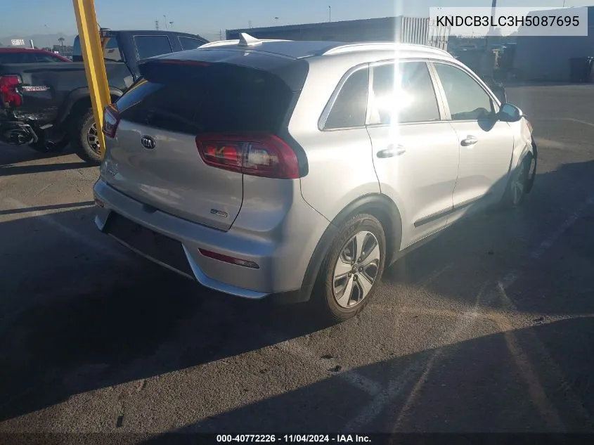 2017 Kia Niro Lx VIN: KNDCB3LC3H5087695 Lot: 40772226