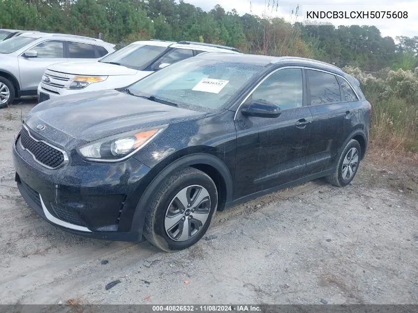 2017 Kia Niro Lx VIN: KNDCB3LCXH5075608 Lot: 40826532