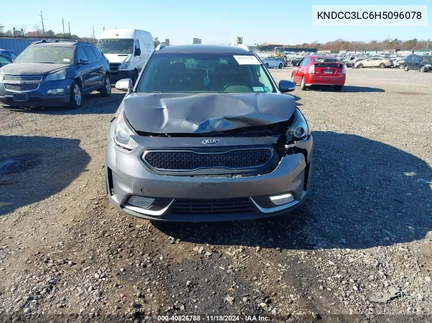 2017 Kia Niro Ex VIN: KNDCC3LC6H5096078 Lot: 40826788