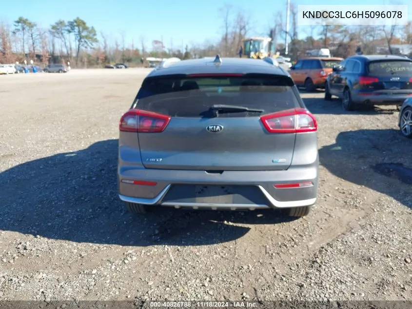 2017 Kia Niro Ex VIN: KNDCC3LC6H5096078 Lot: 40826788