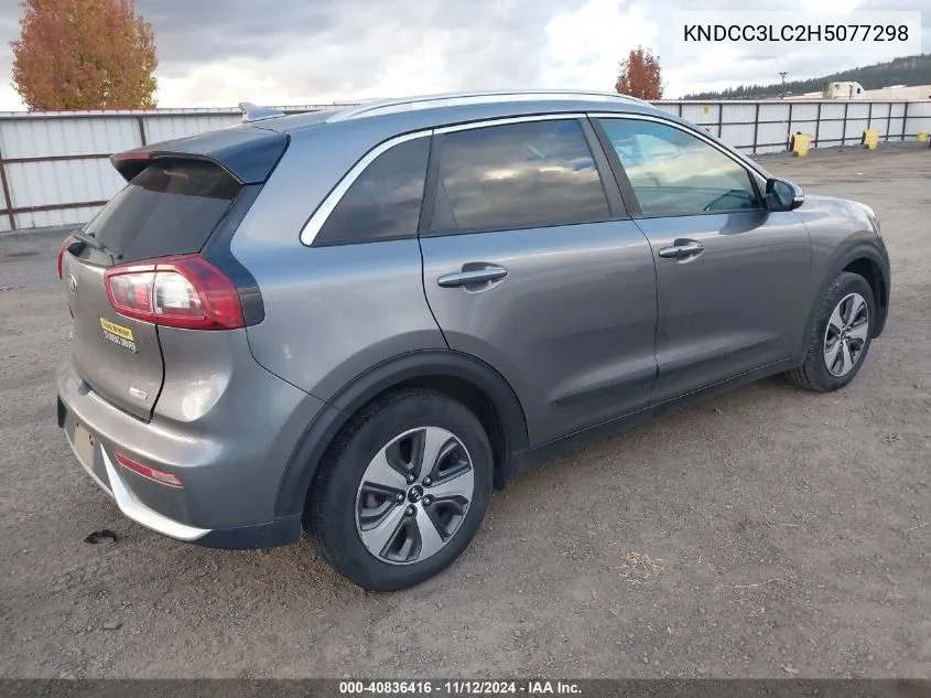 2017 Kia Niro Ex VIN: KNDCC3LC2H5077298 Lot: 40836416