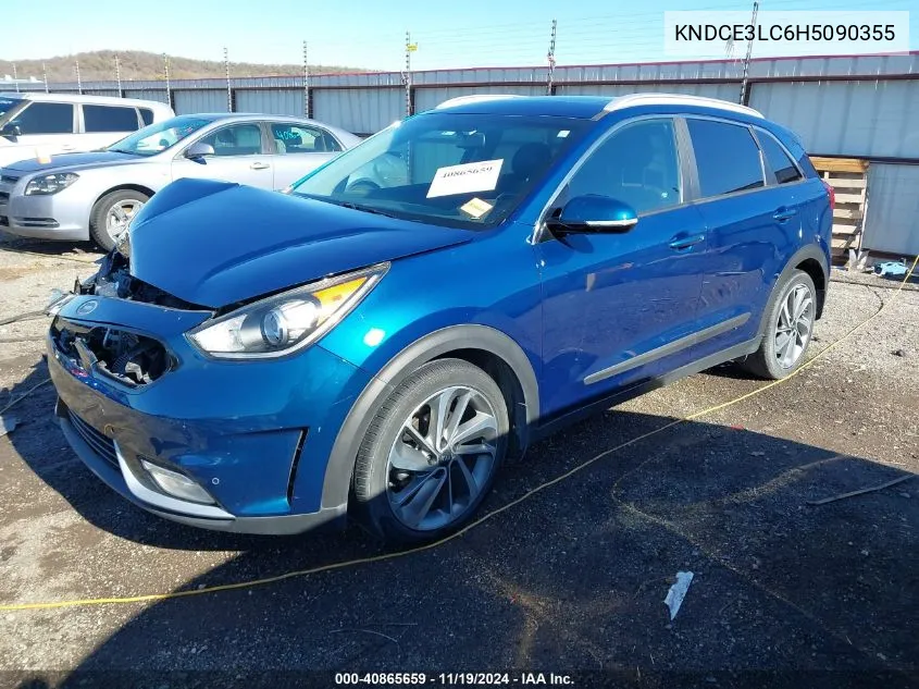 2017 Kia Niro Touring VIN: KNDCE3LC6H5090355 Lot: 40865659