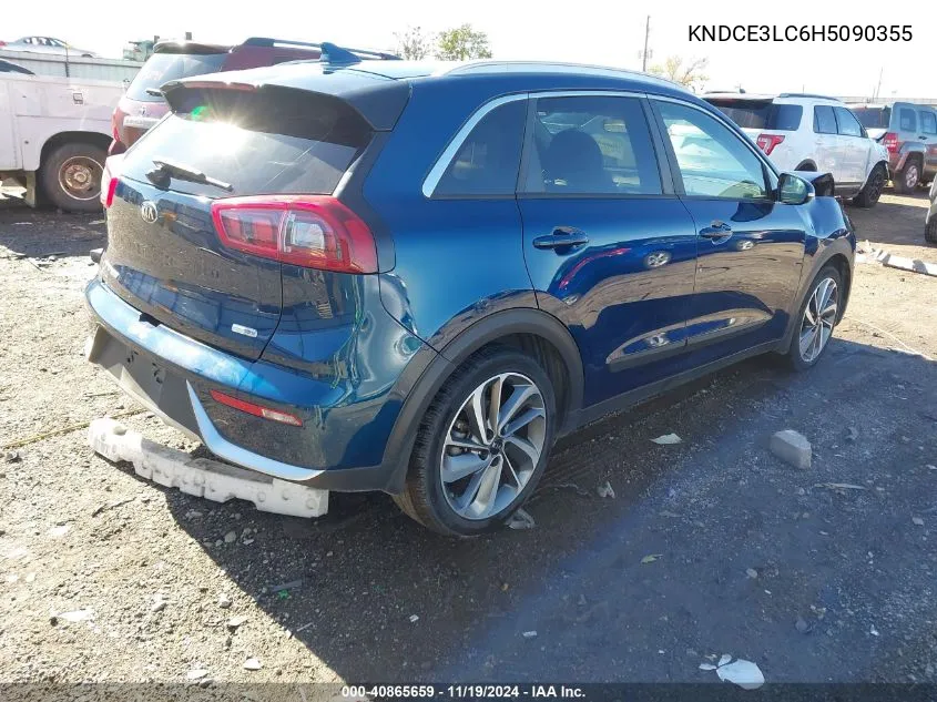 2017 Kia Niro Touring VIN: KNDCE3LC6H5090355 Lot: 40865659