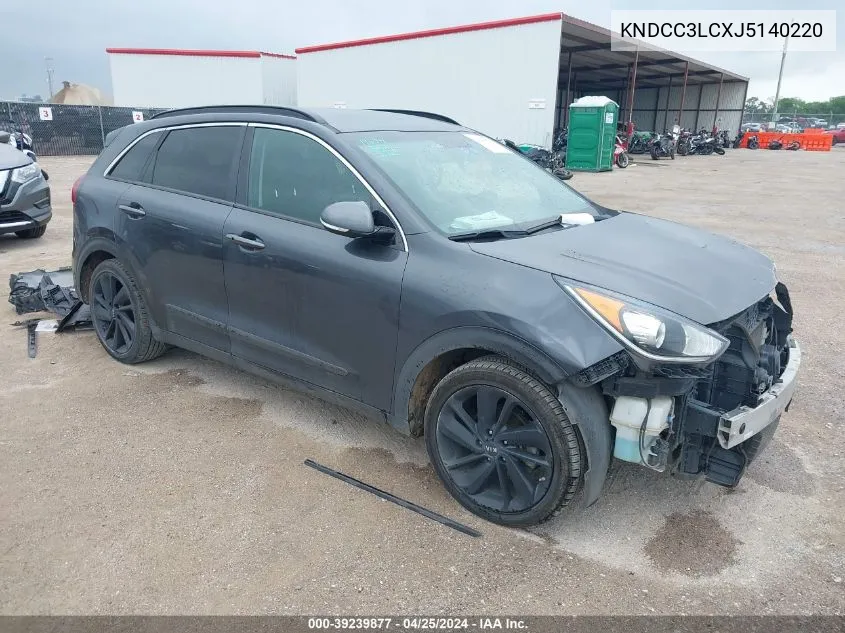 2018 Kia Niro Ex VIN: KNDCC3LCXJ5140220 Lot: 39239877