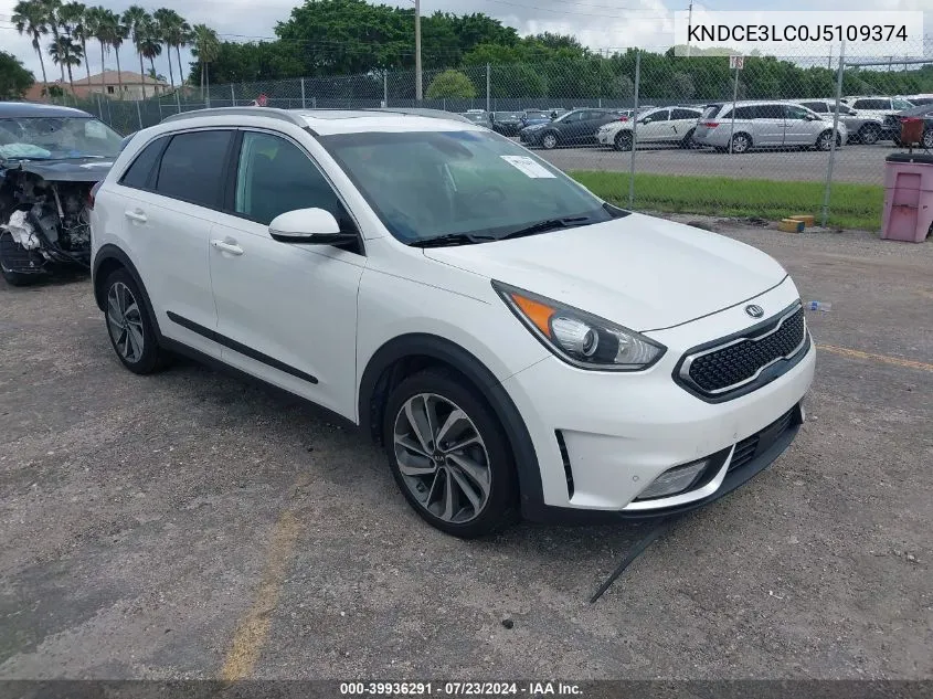 2018 Kia Niro Touring VIN: KNDCE3LC0J5109374 Lot: 39936291