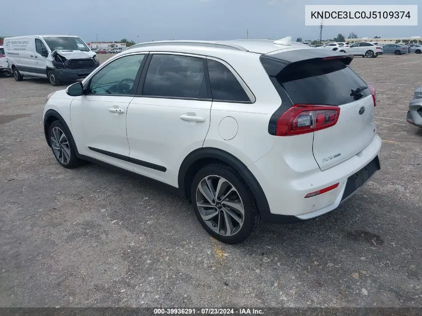 KNDCE3LC0J5109374 2018 Kia Niro Touring